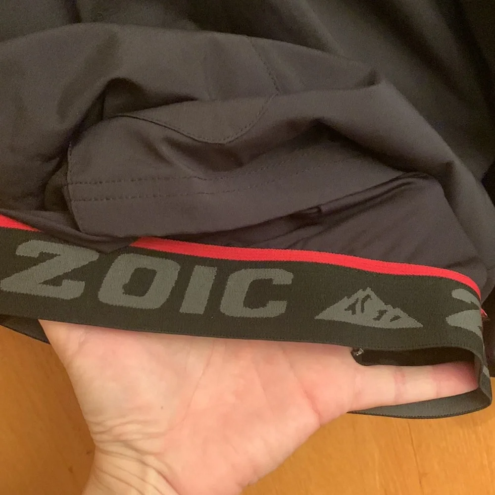 NEW Zoic men 3XL mountain biking shorts chamois black cycling Adj waist pockets